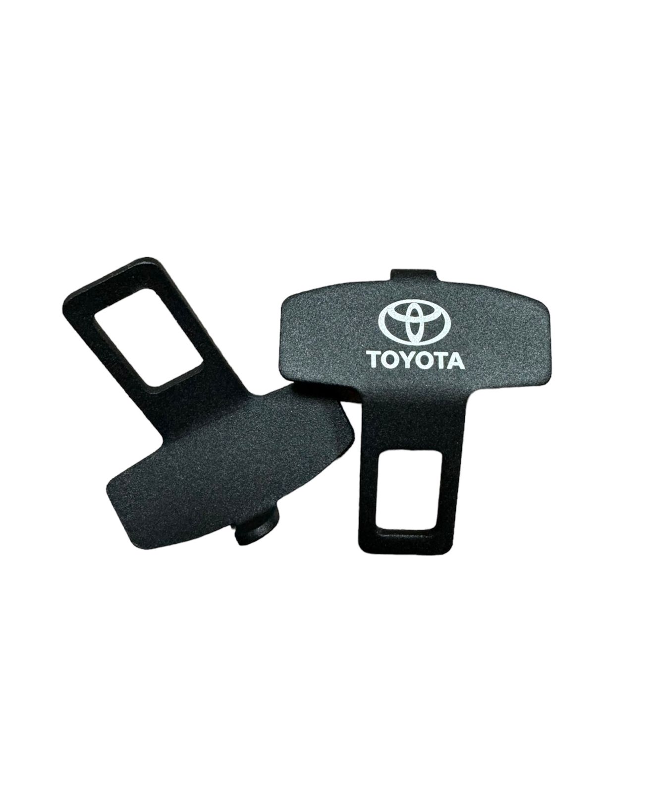 Заглушка ремня безопасности металлическая Toyota