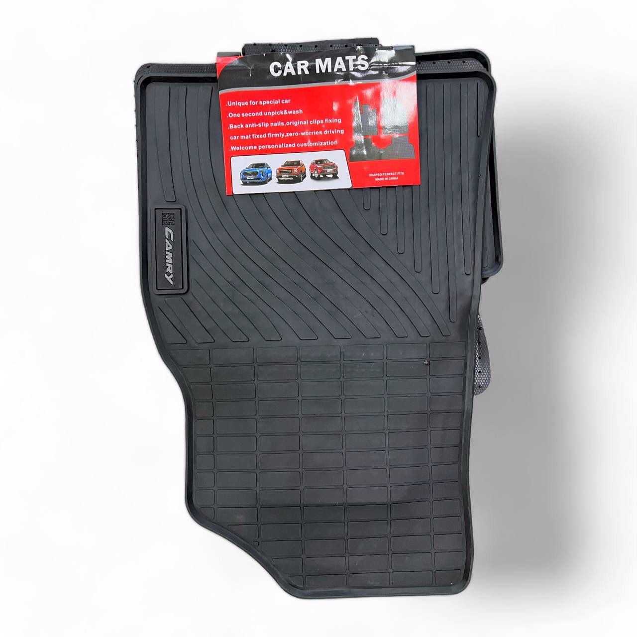 Комплект резиновых ковриков CAR MATS на Camry XV70 2019 г.