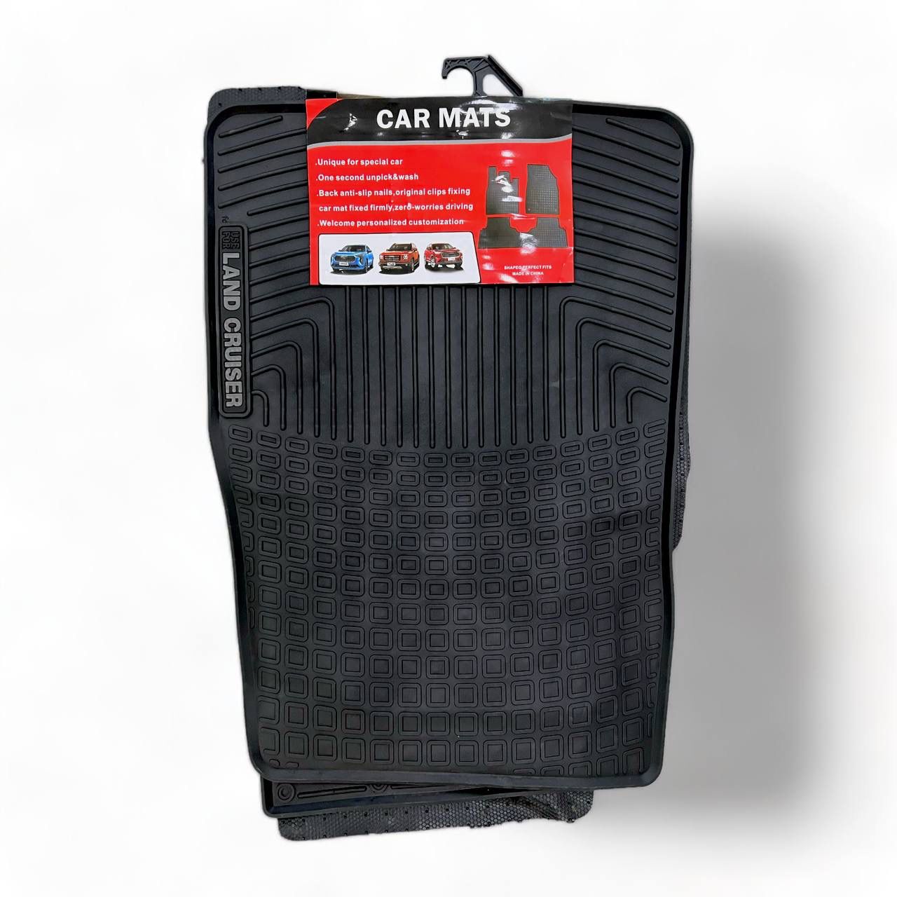 Комплект резиновых ковриков CAR MATS на Toyota LC 200