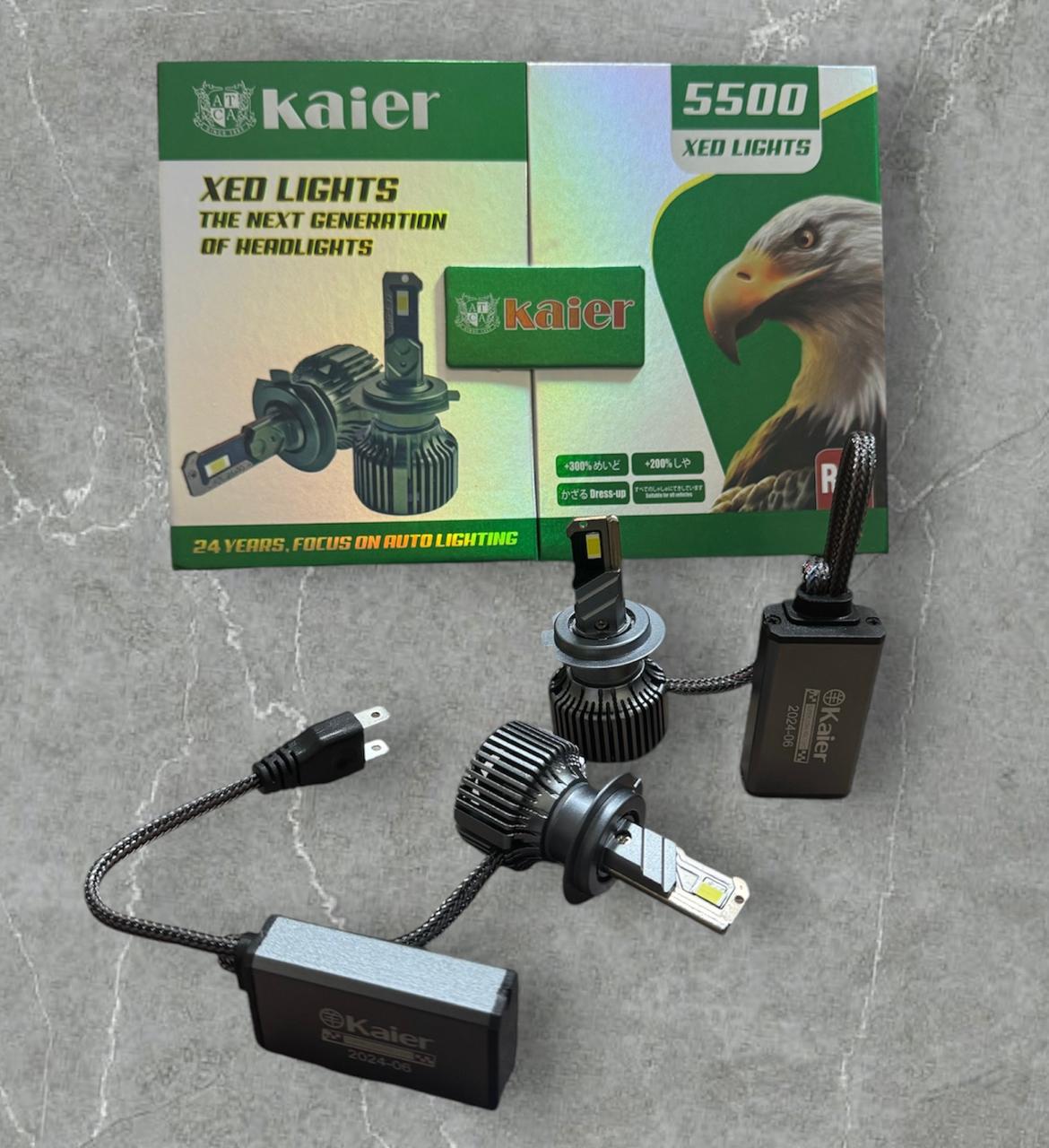 Лампа LED 9006/HB3 KAIER R55 6000 K 9-80 V 5000 Lm /30